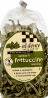 Al Dente Spinach Fettuccine Noodles