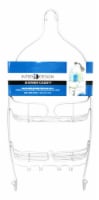 iDesign Neo Medium Nesting Shower Caddy - Satin Nickel