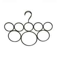 InterDesign Over Rod 8-Loop Bronze Scarf Holder Perspective: Main