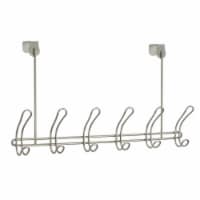 InterDesign Classico Over The Door 6 Hook Rack