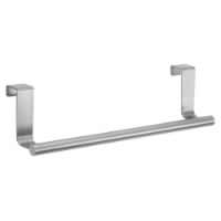 iDesign Forma Over-the-Cabinet Towel Bar - Silver Perspective: Main