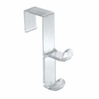 InterDesign® Clear Plastic Over-the-Door Hook