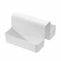 iDesign Sink Saddle - White Perspective: Main