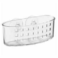 InterDesign Suction Bath Caddy - Clear