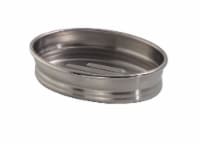 iDesign Cameo Stainless Steel Soap Dish - Silver