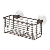 InterDesign Classico Suction Bath Basket - Bronze Perspective: Main