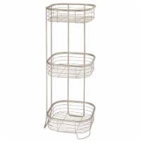InterDesign Forma 3-Tier Shower Shelf - Bronze - Satin Perspective: Main