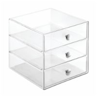 InterDesign 3-Drawer Organizer - Clear Perspective: Main