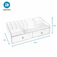 iDesign™ 2-Drawer Organizer - Clear Perspective: Main
