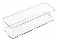 iDesign Interlocking Clear Drawer Organizer