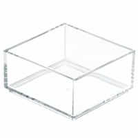 iDesign Clear Cosmetic Drawer Organizer - Clear Perspective: Main