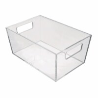 InterDesign Small Vanity Storage Bin- Clear Perspective: Main