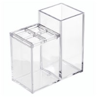 InterDesign Toothbrush Holder And Organizer - Clear Perspective: Main