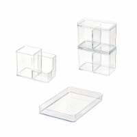 iDesign Vanity Organizers - Set of 4 Perspective: Main