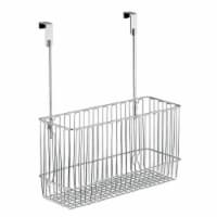 iDesign Stainless Steel Over Cabinet Basket Perspective: Main