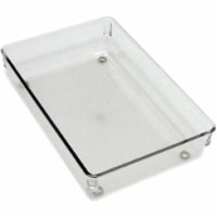 iDesign Linus Clear Drawer Organizer