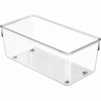 iDesign Linus Clear Drawer Organizer