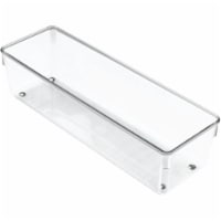 iDesign Clear Drawer Organizer Tray