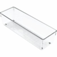 iDesign Clear Drawer Organizer Tray