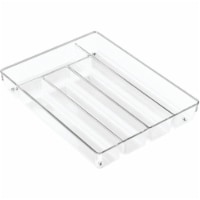 iDesign Linus Cutlery Tray - Clear