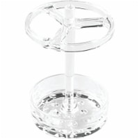 InterDesign Acrylic Eva Electric Toothbrush Stand - Clear