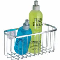 InterDesign Chrome Silver Stainless steel Shower Basket - Total Qty: 1 Perspective: Main