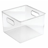 InterDesign Linus Pantry Organizer Bin, Clear