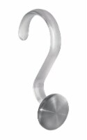 InterDesign Silver Plastic/Stainless Steel Forma Shower Curtain Rings 12 pk - Total Qty: 4; Perspective: Main