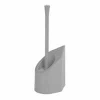InterDesign Corner Toilet Bowl Brush - Gray