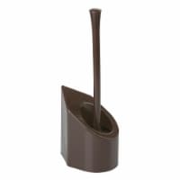 InterDesign® Corner Toilet Bowl Brush and Holder - Bronze
