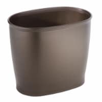 iDesign Kent Oval Waste Can - Bronze Perspective: Main