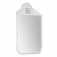 iDesign Una Suction Fog Away Mirror - Clear Perspective: Main