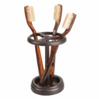 iDesign Kent Toothbrush Stand - Bronze