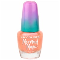 L.A. Colors Mermaid Magic Nail Polish - Coral Reef Perspective: Main