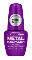 L.A. Colors Violet Vixen Metal Nail Polish Perspective: Main
