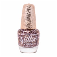 L.A. Colors Glitter Vibes Pure Blush Nail Polish Perspective: Main