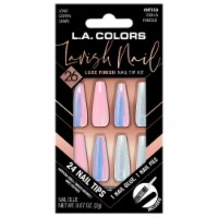 L.A. Colors Lavish Nail CNT153 Rich & Famous Nail Tip Kit Perspective: Main