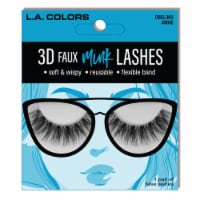 L.A. Colors Jodie 3D Faux Mink Lashes Perspective: Main