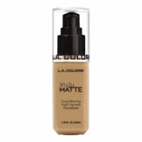 L.A. Colors Truly Matte Medium Beige Foundation Perspective: Main