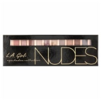 L.A. Girl Beauty Brick 12 Color Eye Palette Nudes