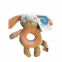 Carter's Little Baby Basics Bunny Ring Rattle Plush