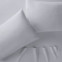Serta CVC 500TC Cotton Solid Sheet Set micro chip queen