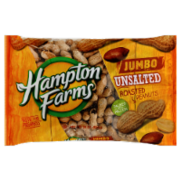 Hampton Farms Peanuts Jumbo Unsalted Roasted Peanuts