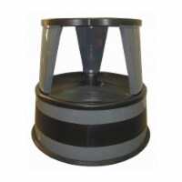Cramer Office Step Stool,14-1/2in H,350lb,Slate  1001-82