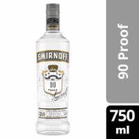 Smirnoff Silver Label Vodka Perspective: Main