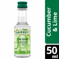 Smirnoff Zero Sugar Infusions Cucumber & Lime Vodka Perspective: Main