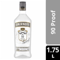 Smirnoff Silver Label Vodka Perspective: Main