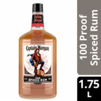 Captain Morgan Rum 100 Proof Spiced Perspective: Main