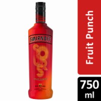 Smirnoff Sours Fruit Punch (Vodka Infused with Natural Flavors) Perspective: Main