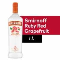 Smirnoff Ruby Red Grapefruit (Vodka Infused With Natural Flavors) Perspective: Main